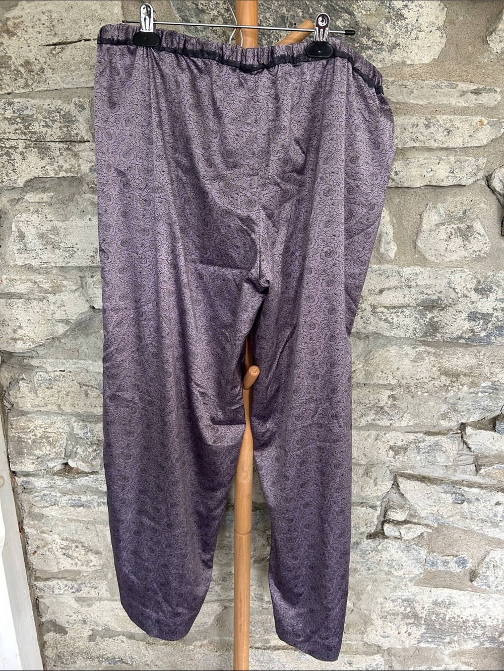Floral Drawstring lounge/sleep Pants - Picture 2 of 6